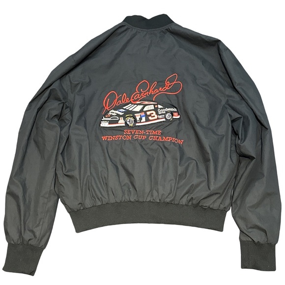 choko motorsports Other - CHOKO DALE EARNHARDT 1994 winston cup black embroidered bomber jacket, size XL.